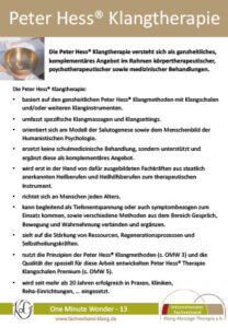 Peter-Hess-Klangtherapie